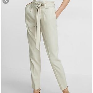 Express high waisted linen pants